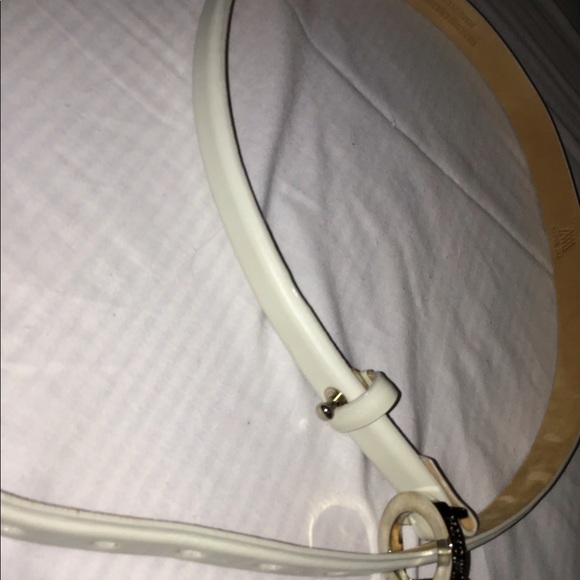 Women’s leather belt white worth New York main image 4